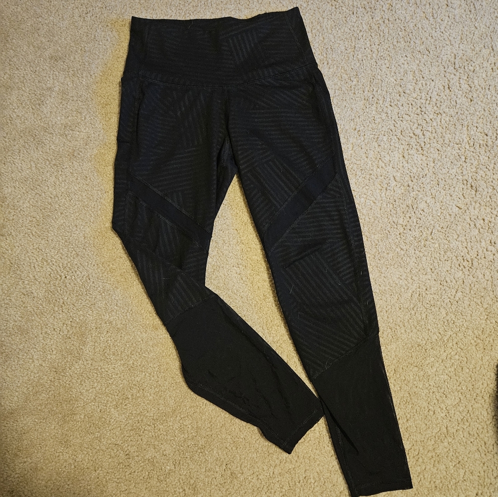 Womens Old Navy Active Mesh Leggings